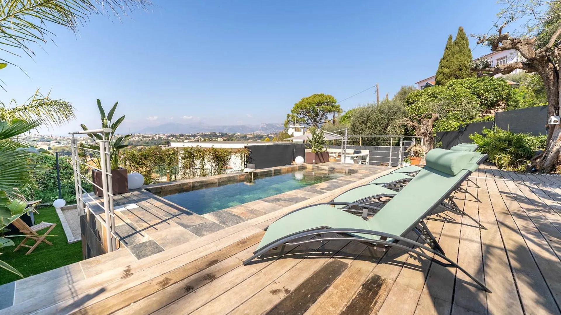 Magnifique Appartement Avec Piscine Et Jardin Nice 0*,