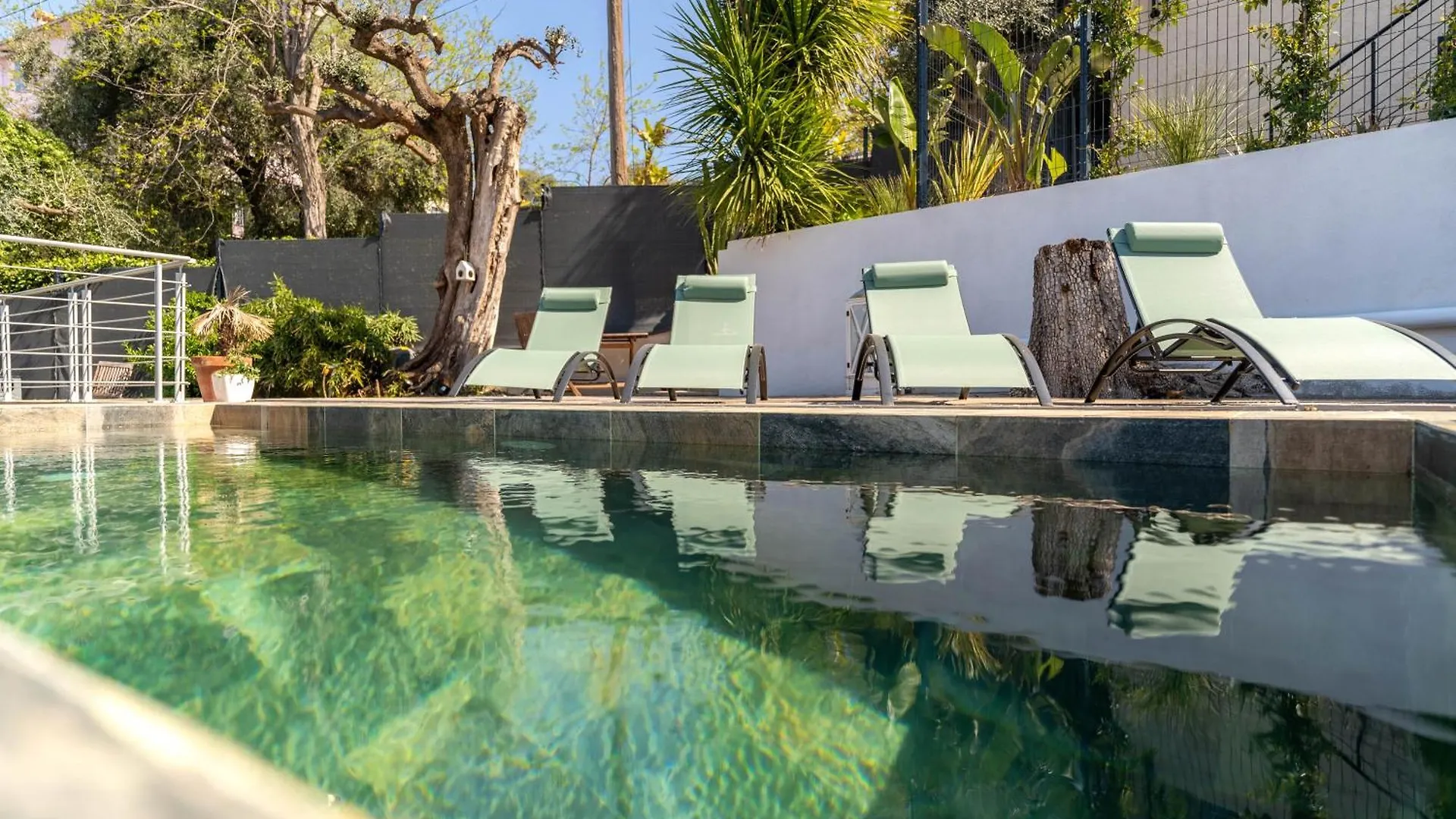 Magnifique Appartement Avec Piscine Et Jardin Nice 0*,