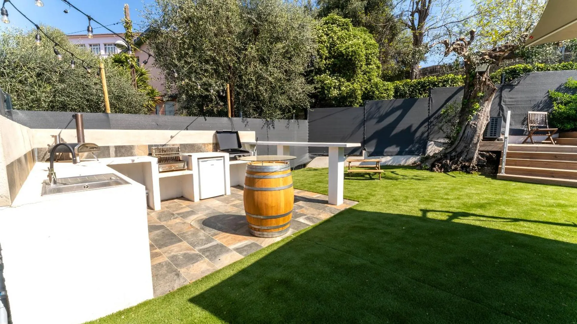Daire Magnifique Appartement Avec Piscine Et Jardin Nice